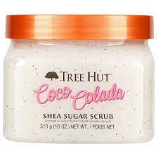 TREE HUT COCO COLADA SHEA SUGAR SCRUB 510G