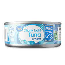 GREAT VALUE CHUNK LIGHT TUNA IN WATER