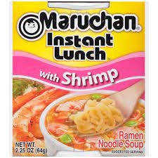 MAUCHAN INSTANT LUNCH WITH SHRIMP 64G