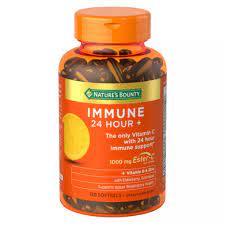 NATURE'S BOUNTY IMMUNE 24 HOUR + 1000MG 120 SOFTGELS
