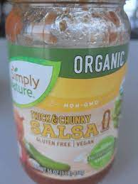 SIMPLY NATURE ORGANIC THICK &amp;CHUNKY SALSA 454G