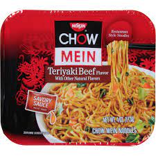 NISSIN CHOW MEIN TERIYAKI BEEF 113G