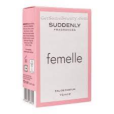SUDDENLY FRAGRANCES FEMELLE 75ML