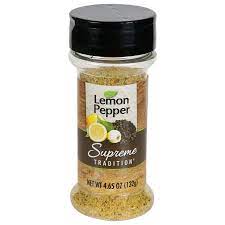 SUPREME TRADITION LEMON PEPPER SEASONING 132G