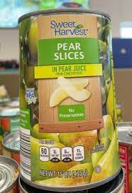 SWEET HARVEST PEAR SLICES 425G