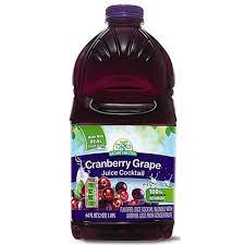 NATURE'S NECTAR CRANBERRY GRAPE JUICE COCKTAIL 1.89L100% VITAMIN C
