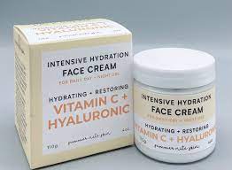 INTENSIVE MOISTURE  FACE CREAM VITAMIN C+ HYALURONIC 110G