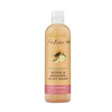 SHEA MOISTURE REVIVE &amp; BRIGHTEN BODY WASH 384ML