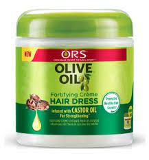 ORS OLIVE OIL HAÏR DRESS CASTOR OIL 113g
