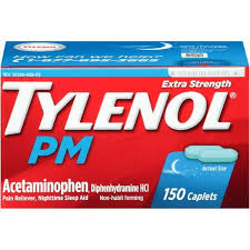 TYLENOL PM EXTRA STRENGTH 4 CAPS