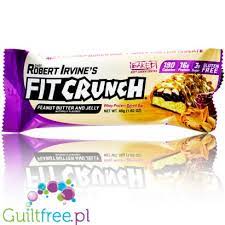 FIT CRUNCH PEANUT BUTTER AND JELLY 46G