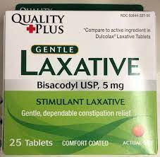 QUALITY PLUS LAXATIVE BISACODY USP 5MG 25 TABLETS