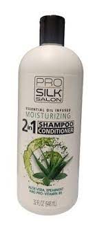 PRO SILK SALON MOISTURIZING 2 IN1 SHAMPOO CONDITIONER 946ML