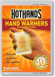 HOTHANDS HAND WARMERS 2 HAND
