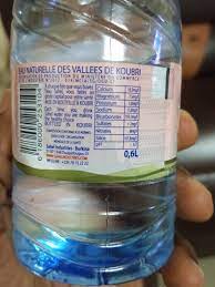 EAU MINERAL BASSAM 600ML