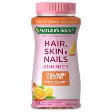 NATURE'S BOUNTY HAIR,SKIN &amp; NAILS GUMMIES 80 GUM