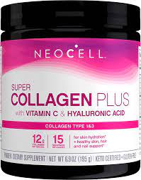 NEOCELL SUPER COLLAGEN PLUS VIT.C &amp; HYALURONIC ACID 195g