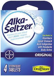 ALKA SELTZER ORIGINAL FLAVOR 4 eff
