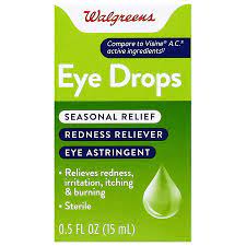 EYE DROPS SEASONAL RELIEF 15ML