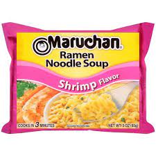 MARUCHAN RAMEN NOODLE SOUP SHRIMP FLAVOR