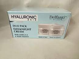 DELFANTI HYALURONIC ACID DUO PACK DAY&amp;NIGHT CREAM 2*50ML