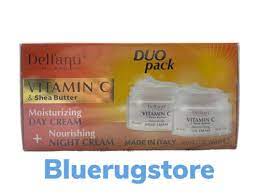 DELFANTI VITAMIN C &amp; SHEA BUTTER  DUO PACK 2*50ML