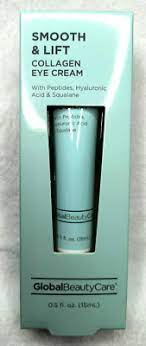 GLOBAL BEAUTY CARE SMOOTH &amp; LIFT COLLAGEN EYE CREAM 15ML