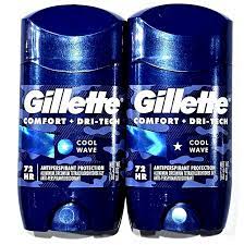 GILLETTE COMFORT +DRI-TECH COOL WAVE