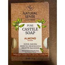 NATURAL SENSE PUR CASTILE SOAP ALMOND 141G