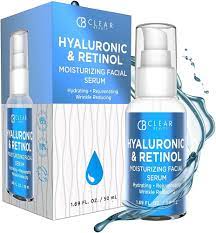 CLEAR VISAGE HYALURONIC &amp; RETINOL FACIAL SERUM 50ML