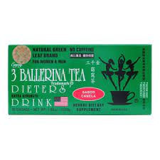 ENJOY 3 BALLERINA HERBAL TEA CINNAMON FLAVOR 53.88G 18 TEA