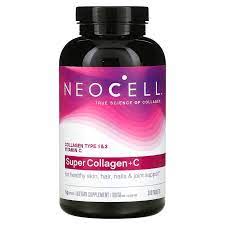 NEOCELL SUPER COLLAGEN +VITAMIN C &amp; BIOTIN 180 TABLETS