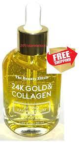 THE BEAUTY ELIXIR 24K GOLD&amp; COLLAGEN LIFTING FACIAL SERUM 50ML