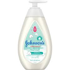 JOHNSON'S COTTONTOUCH NEWBORN WASH &amp; SHAMPOO 400ML