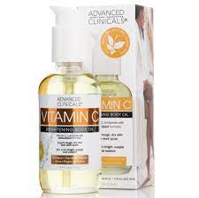 ADVANCED CLINICALS VITAMIN C BRIGHTENING BODY OIL 112ML
