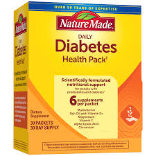NATURE MADE DAILY DIABETES HEALTH PACK