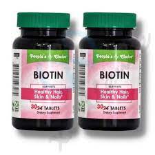 PEOPLE'S CHOICE BIOTIN HEALTHY HAIR 20TABLETS