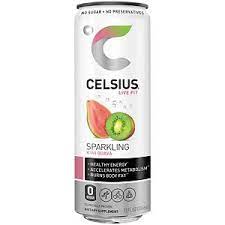 CELSIUS SPARKING KIWI GUAVA 355ML