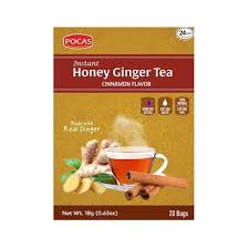 POCAS HONEY GINGER TEA SAVEUR CANNELLE 360G