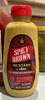 SPICY BROWN MUSTARD GLUTEN FREE (340G)
