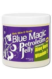BLUE MAGIC PETROLEUM JELLY ALOE VERA &amp;VTIAMIN E (340G)
