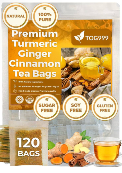 PREMIUM Turmeric, Ginger, Cinnamon Tea,120