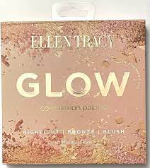 ELLEN TRACY GLOW  COMPLEXION PALETTE HIGHLIGHT/BRONZE/BLUSH