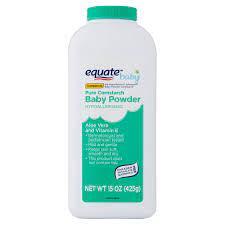 EQUATE BABY POWDER ALOE VERA VIT E