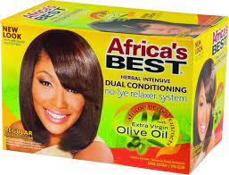 AFRICA'S BEST RELAXER HERBAL DUAL CONDITIONING OLIVE OIL