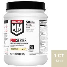 MUSCLE MILK PRO SERIES PROTEIN VANILLA 907g