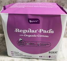 B-PURE REGULAR PADS ORGANIC COTTON 10
