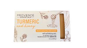 PROVENCE ESSENTIALS GLOWING SKIN BRIGHTENING BAR SOAP TURMERIC +VITAMIN C 283G