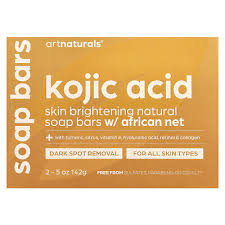 KOJIC ACID SOAP BARS SKIN BRIGHTENING NATURAL 2*142G