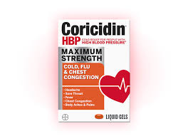Coricidin HBP MAX STRENGH COLD, FLU AND CHEST CONGESTION